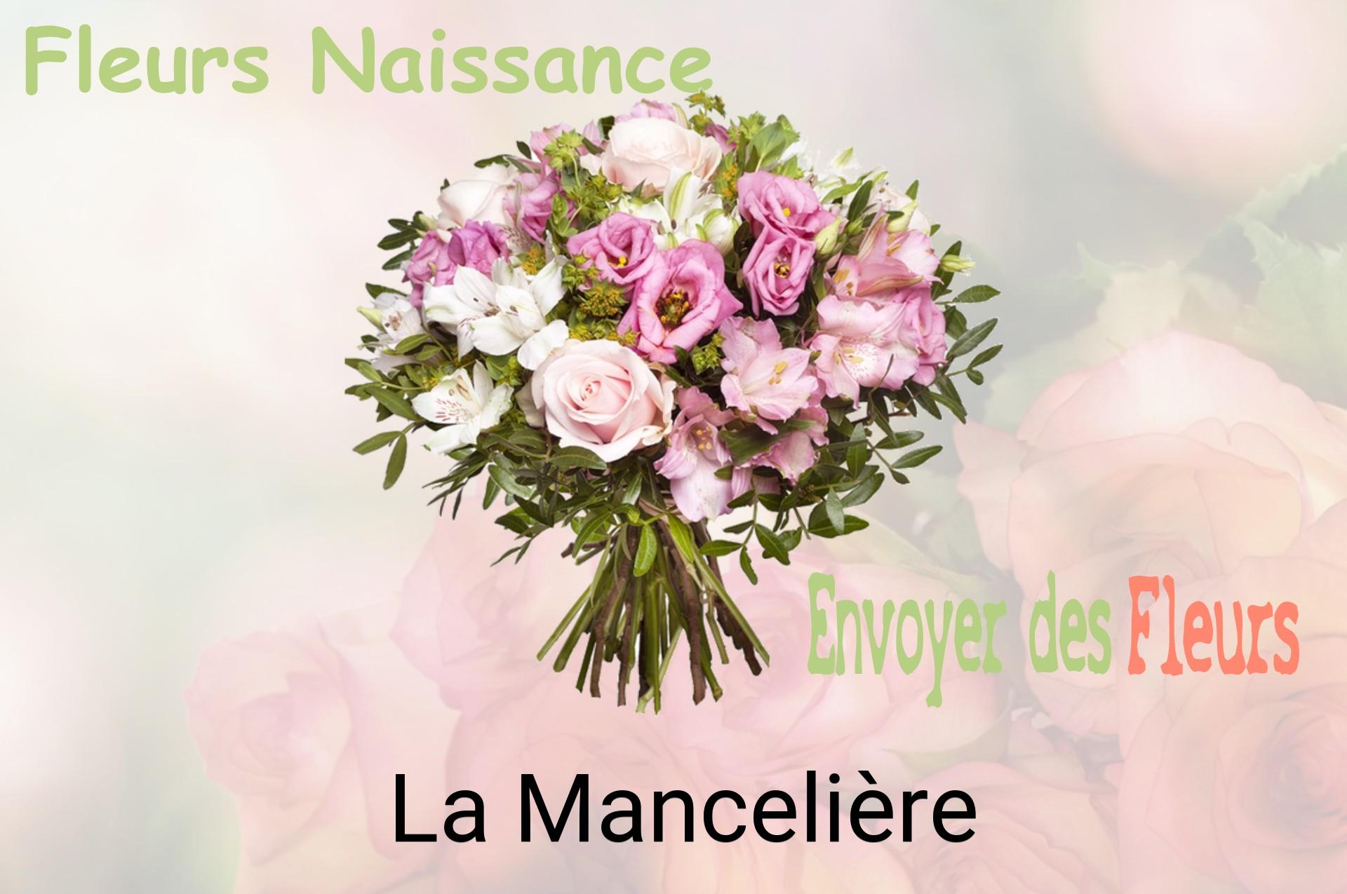 Bouquet de fleurs de naissance livré à La Mancelière